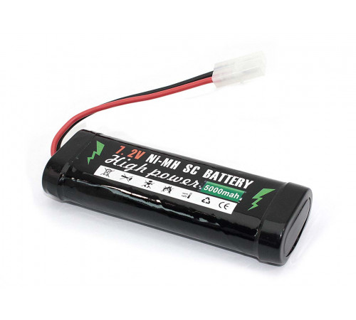 Аккумулятор Ni-Mh 7.2V 5000 mAh AA 134.5*41*25 разъем KET-2P