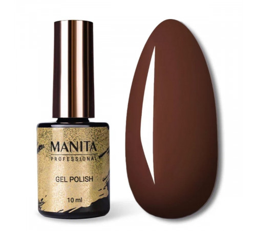 Manita Professional Гель-лак для ногтей / Classic №39, Dark chocolate, 10 мл