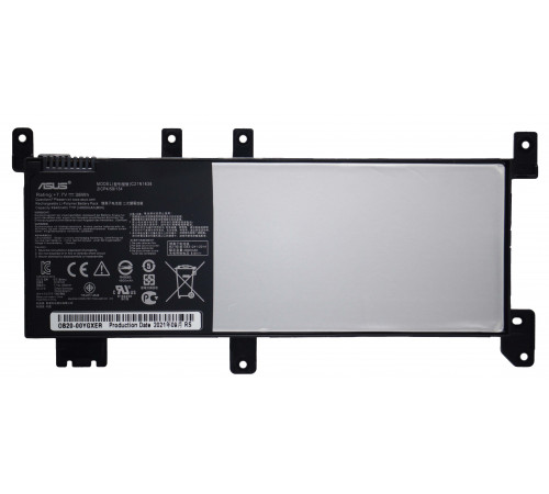 Аккумулятор для Asus F442, X442 (C21N1638), 38Wh, 4940mAh, 7.7V