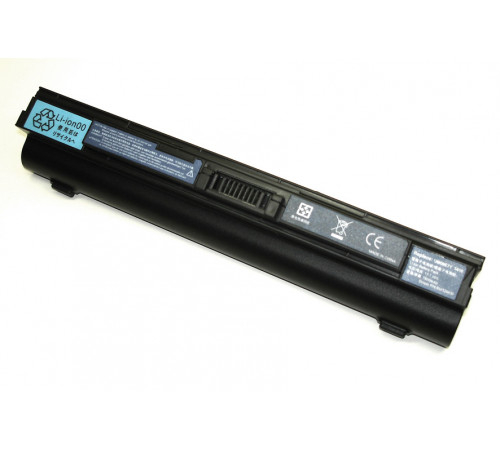 Аккумуляторная батарея для ноутбука Acer Aspire 1410 1810TZ (UM09E71) 11.1V 7800mAh OEM черная