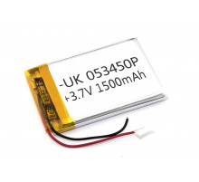 Аккумулятор Li-Pol (батарея) 5*34*50мм 2pin 3.7V/1500mAh