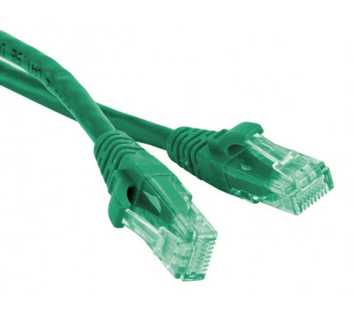 PC-LPM-UTP-RJ45-RJ45-C6-1M-GN (PC-LPM-UTP-RJ45-C6-1M-GN) Патч-корд U/UTP, Cat.6 (100% Fluke Component Tested), PVC, 1 м, зеленый Hyperline