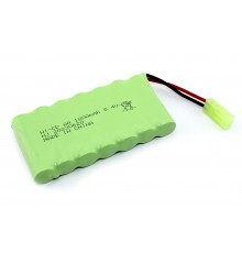 Аккумулятор Ni-Cd 8.4V 1800 mAh AA Flatpck разъем Tamiya