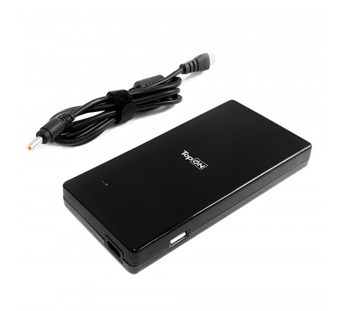 Блок питания TopON для HP 19V 4.74A (4.8x1.7) 90W Slim 17 мм с USB 394224 TOP-DT02S