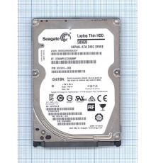 Жесткий диск 2.5 SEAGATE Momentus Thin 500Гб, SATA II