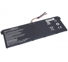 Аккумуляторная батарея для ноутбука Acer Aspire V13 (AC14B8K-4S1P) 15.2V 33Wh OEM черная