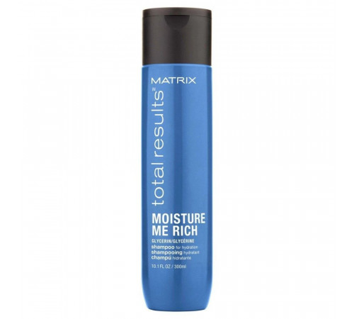 Matrix Шампунь для волос увлажняющий с глицерином / Total Results Moisture Me Rich, 300 мл