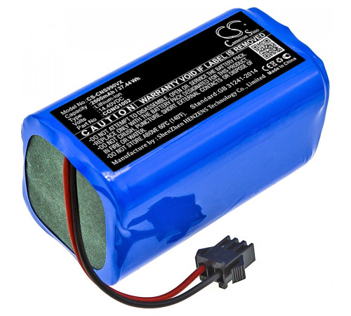 Аккумулятор для Mamibot ExVac 660, ExVac 680S, ExVac 880 14.4V 2600mAh / 37.44Wh