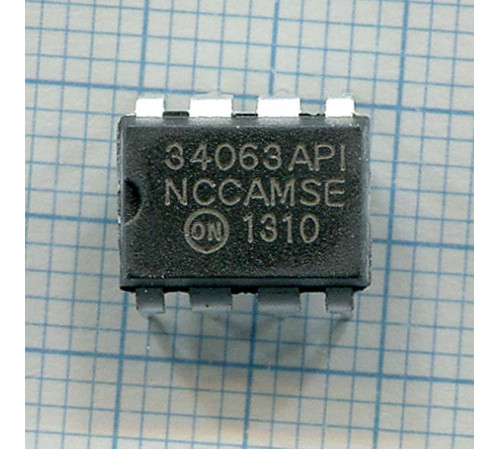 MC34063AP1G, DIP-8