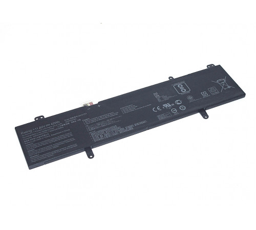 Аккумуляторная батарея для ноутбука Asus S410UA (B31N1707) 11.52V 3650mAh черная