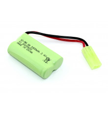 Аккумулятор Ni-MH 2.4V 2400mAh AA Flatpack разъем Tamiya