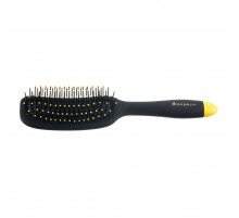 Dewal Щетка для волос массажная / Banana Black BNN81, черный