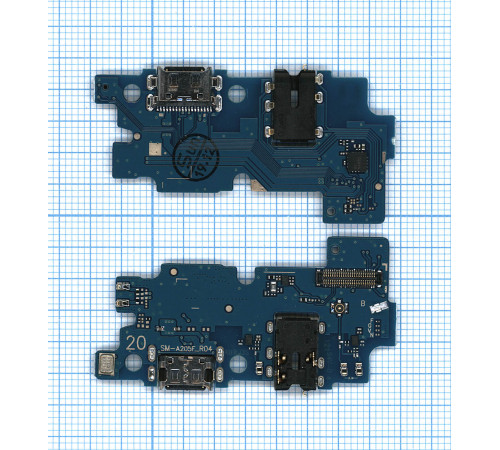 Шлейф разъема питания для Samsung Galaxy A20 A205F