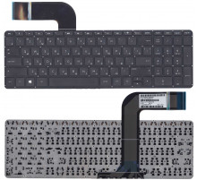 Клавиатура для ноутбука HP Pavilion 15-P, 17-F черная, без рамки