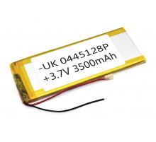 Аккумулятор Li-Pol (батарея) 4*45*128мм 2pin 3.7V/3500mAh