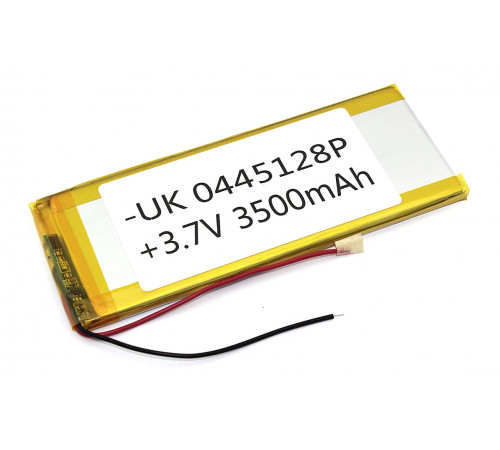 Аккумулятор Li-Pol (батарея) 4*45*128мм 2pin 3.7V/3500mAh