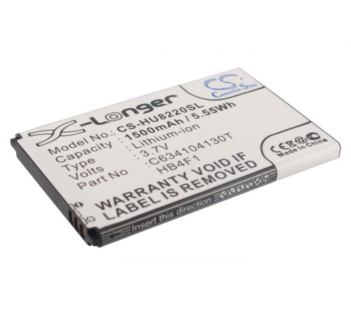 Аккумулятор CS-HU8220SL HB4F1 для Huawei U8800/E5151 3.7V / 1500mAh / 5.55Wh