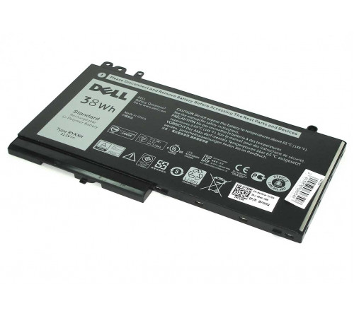 Аккумулятор для Dell Latitude E5250, (RYXXH), 38Wh, 11.1V