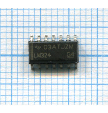 Микросхема LM324DT ST324 SOP-14 с разбора