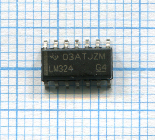 Микросхема LM324DT ST324 SOP-14 с разбора