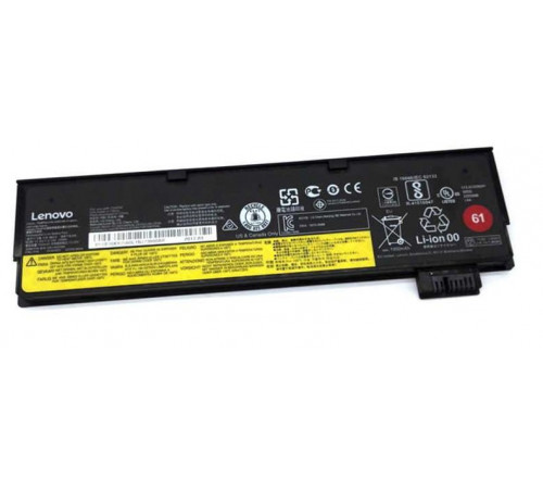 Аккумулятор для Lenovo ThinkPad P51s, P52s, T470, T480, T570, T580 (61) (SB10K97582, 01AV422), 24Wh, 2110mAh, 11.4V