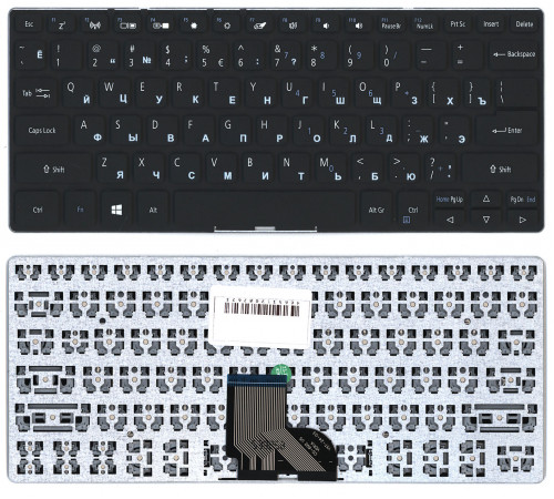 Клавиатура для ноутбука Acer SP111-32N SP111-33 SP111-34N черная