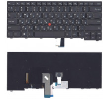 Клавиатура для ноутбука Lenovo ThinkPad T440 T440P T440S черная с указателем