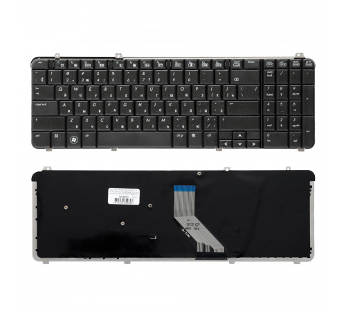 Клавиатура для ноутбука HP Pavilion DV6-1000, DV6-2000 Series. Плоский Enter. Черная, без рамки. PN: MP-08A96D0-92 Клавиатура для ноутбука HP Pavilion DV6-1000, DV6-2000 Series. Плоский Enter. Черная, без рамки. PN: MP-08A96D0-92