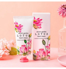 Jigott Крем для рук с экстрактом лотоса / Secret Garden Lotus Hand Cream, 100 мл