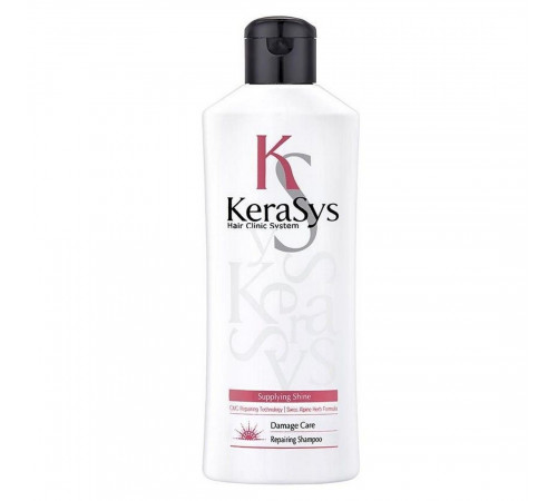 KeraSys Шампунь для повреждённых волос / Repairing Shampoo Damage Care Supplying Shine, 180 мл