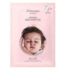 Jmsolution Маска тканевая для лица гипоаллергенная увлажняющая / Mama Pureness Aqua Mask Plus, 30 мл