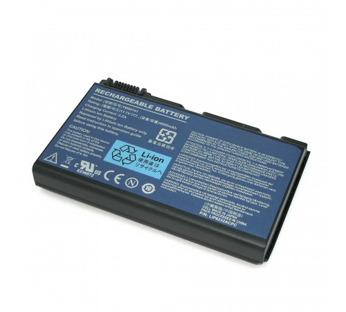 Аккумуляторная батарея для ноутбука Acer TravelMate 7520 (TM00742) 4800mAh 14.8V черная