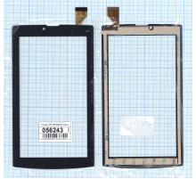 Сенсорное стекло (тачскрин) FPC-DP070002-F4 ver. C черное