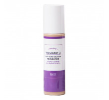 Jigott Антивозрастная тональная основа с коллагеном / Vita Solution 12 Anti-Aging Collagen Foundation #21, 100 мл