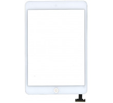 iPad mini, iPad mini 2, iPad mini 2 Retina - тачскрин c контроллером и кнопкой HOME, белый