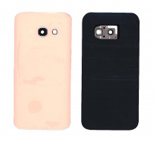 Задняя крышка для Samsung A320 Galaxy A3 (2017) розовая