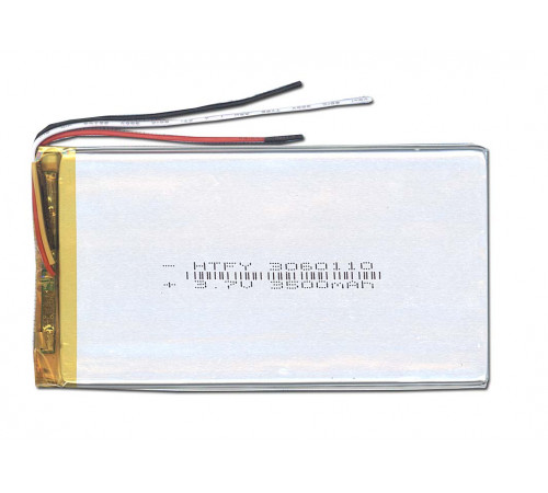 Аккумулятор Li-Pol (батарея) 3*60*110мм 3pin 3.7V/3500mAh