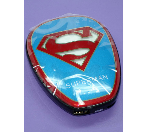 Универсальный внешний аккумулятор Powerbank Avengers Superman