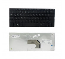 Клавиатура для ноутбука Dell Inspiron Mini 1012, 1018 series. Плоский Enter. Черная, без рамки. PN: MP-09K63SU-698.