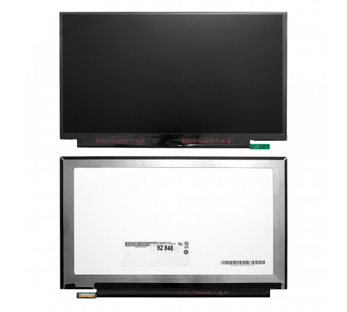 Матрица для ноутбука 13.3" 1920x1080 FHD, 30 pin eDP, Slim, LED, IPS, без крепления, матовая. PN: B133HAN03.0.