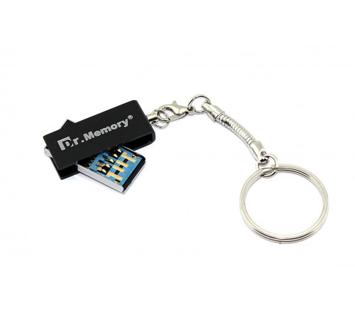 Флешка USB Dr. Memory 005 4Гб, USB 3.0, серебристый