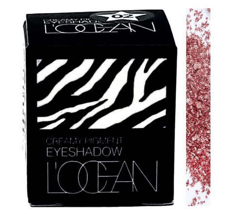 L’ocean Кремовые пигментные тени / Creamy Pigment Eye Shadow #12 Emily Pink, 1,8 г