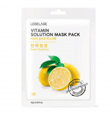 Lebelage Тканевая маска с витамином / Vitamin Solution Mask Pack, 25 г