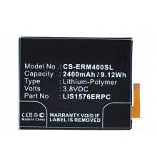 Аккумулятор CS-ERM400SL LIS1576ERPC для Sony Xperia M4 Aqua E2303 3.8V / 2400mAh / 9.12Wh