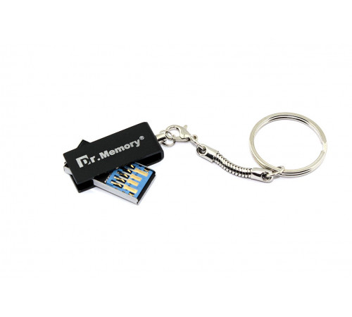 Флешка USB Dr. Memory 005 64Гб, USB 3.0, серебристый