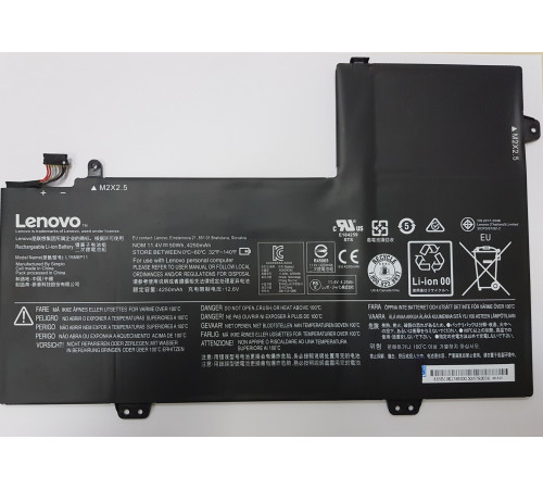 Аккумулятор для Lenovo IdeaPad 700s, 700s-14isk, 700s-14isk-6y30, (L15C6P11), 4250mAh, 11.4V