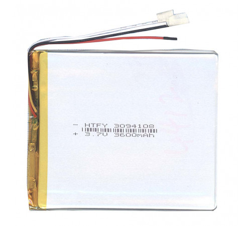 Аккумулятор Li-Pol (батарея) 3*94*108мм 3pin 3.7V/3600mAh