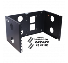 Рама настенная 19&quot;, поворотная, глубина 305 мм, 3U, черная TWT-FRWRT-3U-BK
