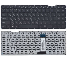 Клавиатура для ноутбука Asus X451 черная, без рамки