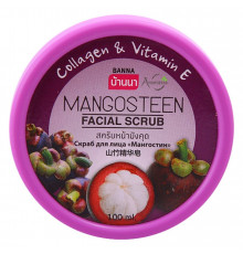 Banna Скраб для лица с экстрактом мангостина / Mangosteen Facial Scrub, 100 мл